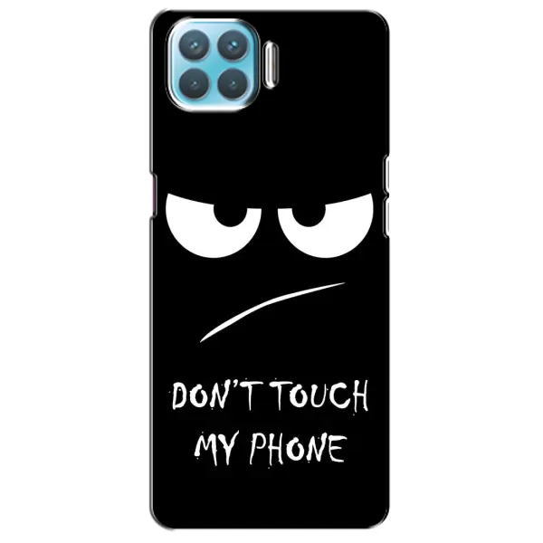 Чохол з принтом «Dont Touch» для OPPO A73