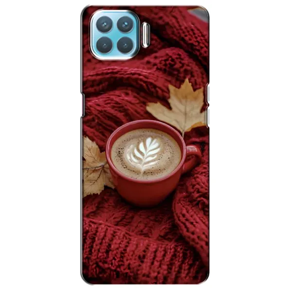 Чехол с принтом «Кофе на пледе» для OPPO A73 Чехол с принтом «Кофе на пледе» для OPPO A73