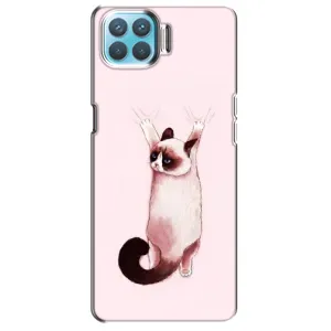 Чохол з принтом «Котик падає» для OPPO A73