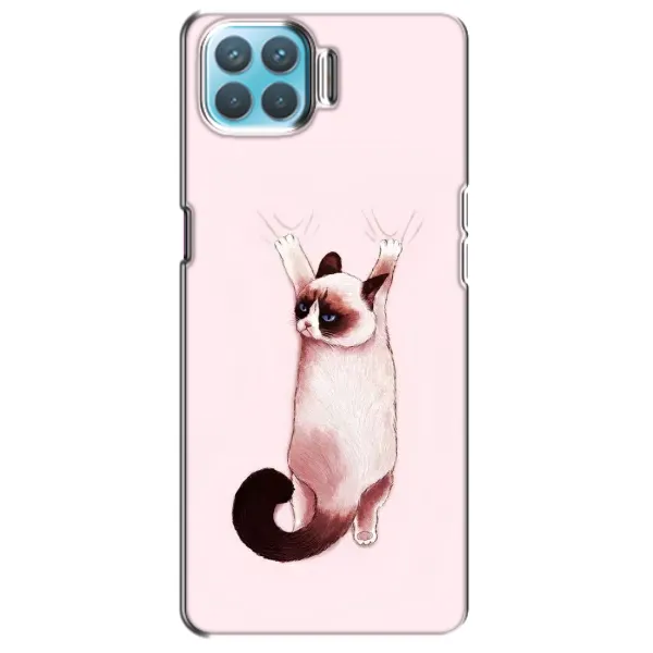 Чохол з принтом «Котик падає» для OPPO A73 Чохол з принтом «Котик падає» для OPPO A73