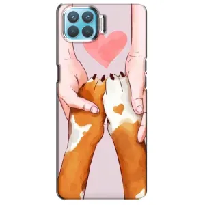 Чохол з принтом «Любовь до собак» для OPPO A73