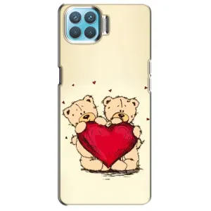 Чехлы для любимой на OPPO Á73 (VPrint) (Медвежата)