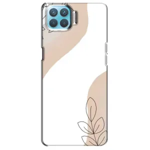 Чохол з принтом «Нюдова гілочка абстракція» для OPPO A73