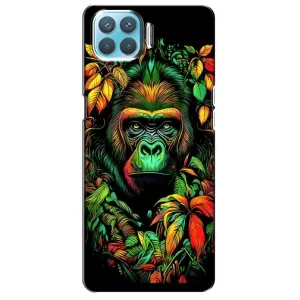 Чохол з принтом «Мавпа в квітах» для OPPO A73
