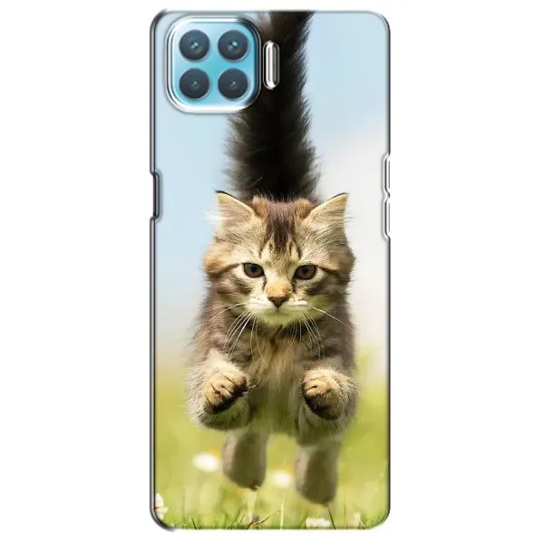 Чохол з принтом «Прижок кота» для OPPO A73