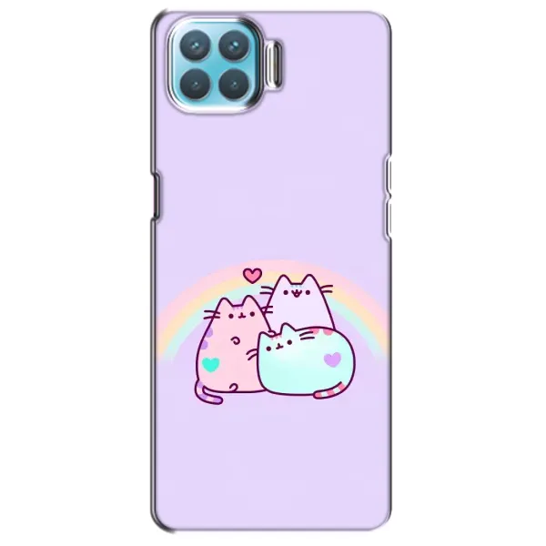 Чохол з принтом «Радужний котик» для OPPO A73 Чохол з принтом «Радужний котик» для OPPO A73