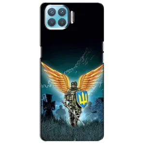Чехлы с картинкой ЗСУ для Oppo A73 (AlphaPrint) (Солдат ЗСУ)