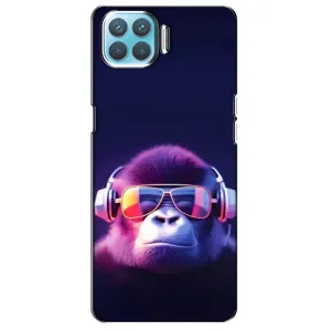 Чохол з принтом «Стильна мавпа» для OPPO A73