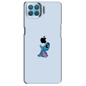 Чохол з принтом Стіч на OPPO A73 (Stitch apple)