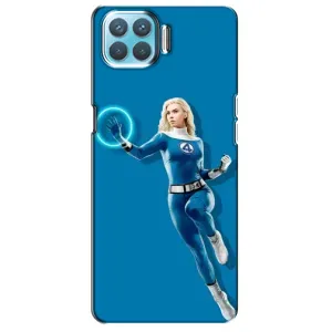 Чохол з принтом Фантастична четвірка для Oppo A73 (Сью Сторм політ)