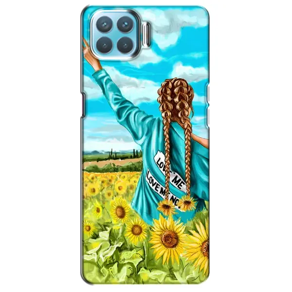 Чохол з принтом «Україночка» для OPPO A73 Чохол з принтом «Україночка» для OPPO A73