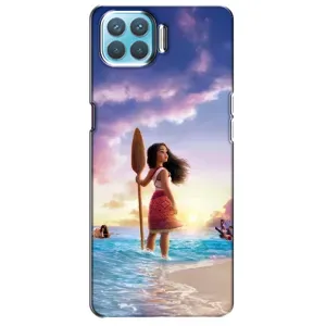 Чохол з мультфільмом Ваяна Oppo A73 (Моана з веслом)