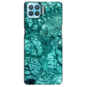 Чохол з принтом «Зелений мрамор» для OPPO A73