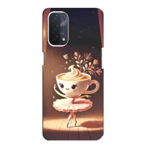 Чохол з принтом «Балерина капучина» для OPPO A74 (5G)