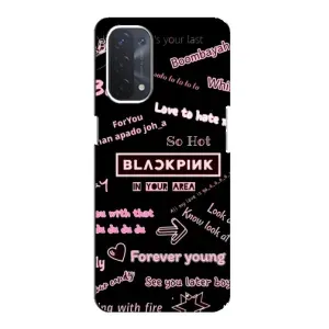 Чехол с принтом «BLACKPINK» для OPPO A74 (5G)
