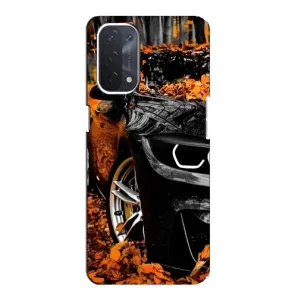 Чохли з Машинами на OPPO a74 (5G) (VPrint) (Чорна Машина)