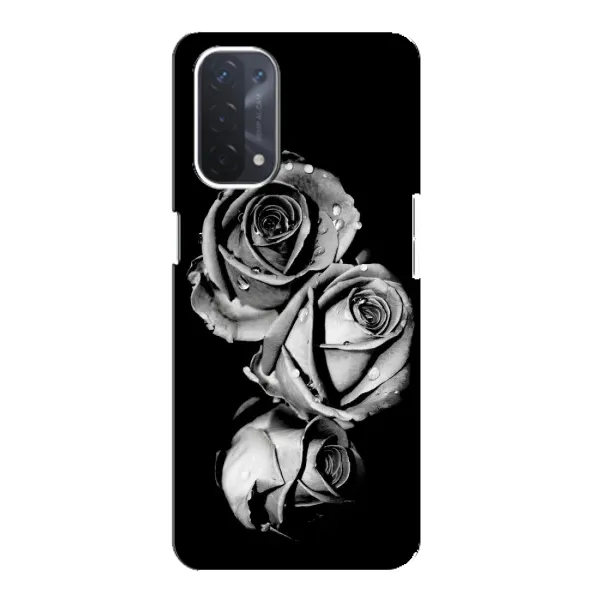 Чохол з принтом «Чорна троянда» для OPPO A74 (5G) Чохол з принтом «Чорна троянда» для OPPO A74 (5G)