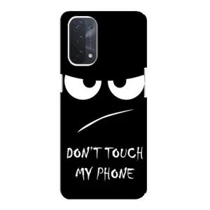 Чехол с принтом «Dont Touch» для OPPO A74 (5G)
