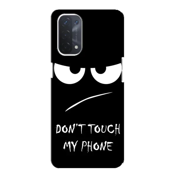 Чехол с принтом «Dont Touch» для OPPO A74 (5G) Чехол с принтом «Dont Touch» для OPPO A74 (5G)