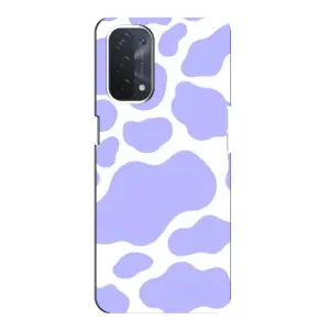 Чехол с принтом «Фиолетова Буренка» для OPPO A74 (5G)