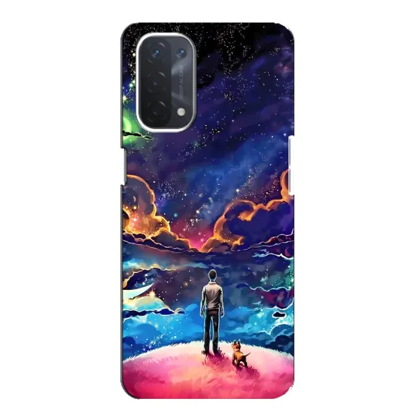 Чохол з принтом «Вид Галактики» для OPPO A74 (5G)