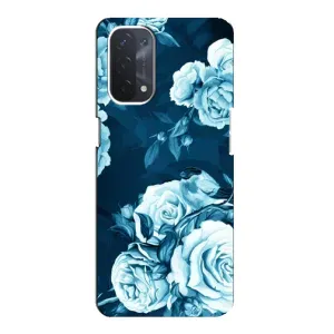 Чехлы (ART) Цветы на Oppo a74 (5G) (VPrint) (Блактині бутони)