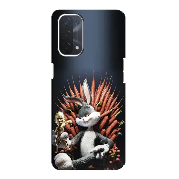 Чехол с принтом «Король Кролик» для OPPO A74 (5G)