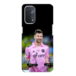 Чохли для OPPO a74 (5G) - Лео Мессі Маямі (Кубки Мессі)