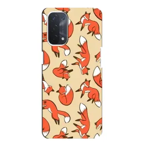 Чохли з картинкою Лисичка для Oppo a74 (5G) (VPrint) (Лисички)