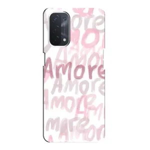 Чохол з принтом «Аморе любов» для OPPO A74 (5G)