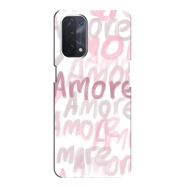Чохол з принтом «Аморе любов» для OPPO A74 (5G) Чохол з принтом «Аморе любов» для OPPO A74 (5G)