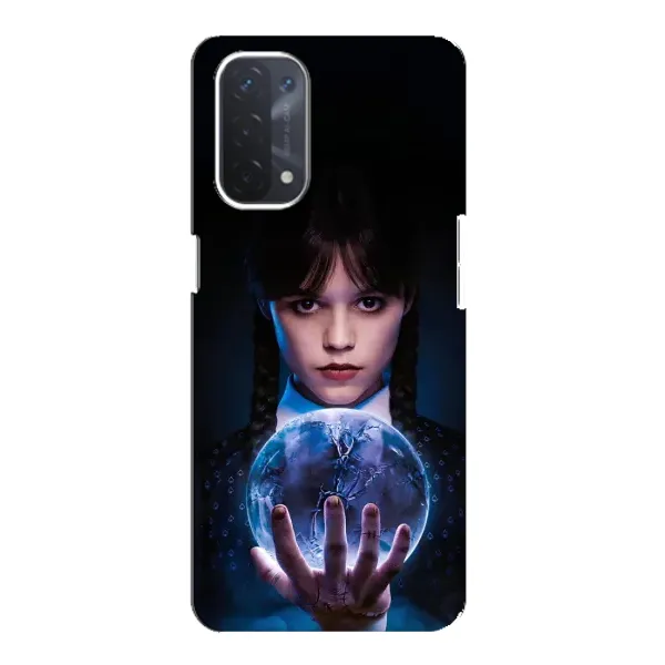 Чохол з принтом «Магічна сфера Венздей» для OPPO A74 (5G)