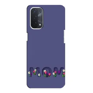 Чехол с принтом «Мама в цветах» для OPPO A74 (5G)