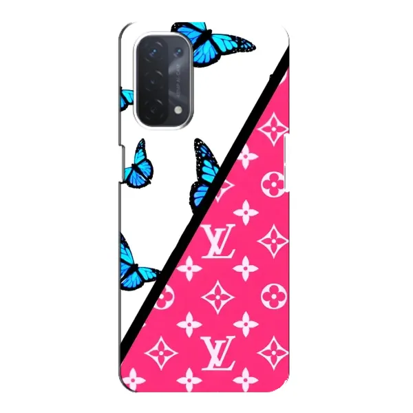 Чехол с принтом «Мода LV» для OPPO A74 (5G)