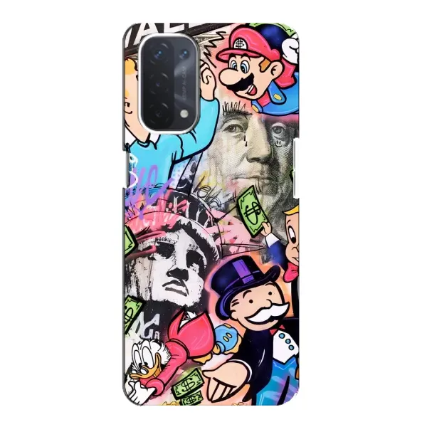 Чехол с принтом «Monopoly man» для OPPO A74 (5G) Чехол с принтом «Monopoly man» для OPPO A74 (5G)