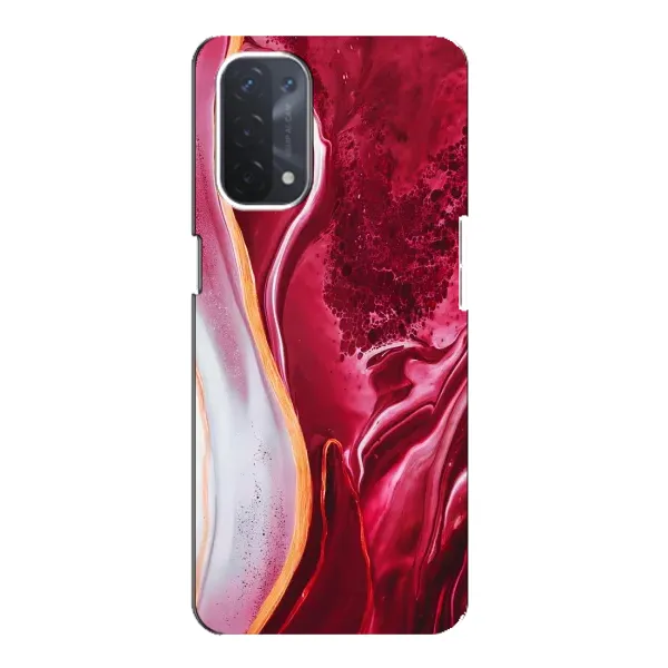 Чехол с принтом «Мрамор красный» для OPPO A74 (5G) Чехол с принтом «Мрамор красный» для OPPO A74 (5G)