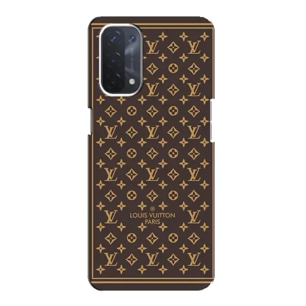 Чохол з принтом «шпалери LV» для OPPO A74 (5G)