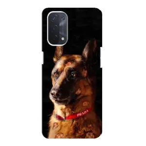 Чехлы с картинками животных Oppo a74 (5G) (Овчарка)