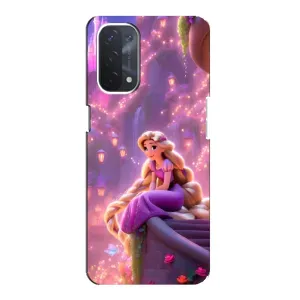 Чохол Рапунцель для Oppo a74 (5G) (Рапунцель у замку)