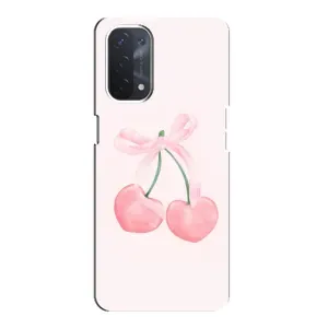 Чохол з принтом «Рожеві вишні» для OPPO A74 (5G)