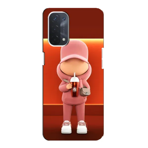 Чохол з принтом «З Кавою» для OPPO A74 (5G)