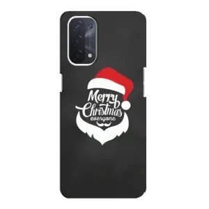 Різдвяні Чохли для Oppo a74 (5G) (VPrint) (Санта Крісмас)