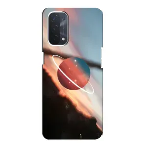 Чохол з принтом «Сатурн» для OPPO A74 (5G)