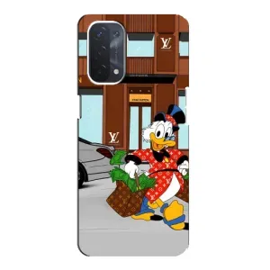 Чехли для Oppo a74 (5G) - Скрудж МакДак Louis Vuitton (PREMIUMPrint) (Скрудж ЛВ)