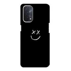 Чехол с принтом «Смайл» для OPPO A74 (5G)