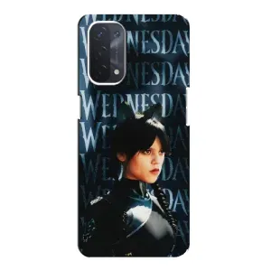 Чохли Венсдей на Oppo a74 (5G) Уенсдей (AlphaPrint) (Венздей кішка)