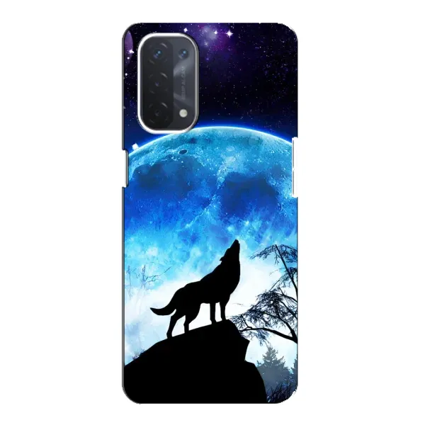 Чохол з принтом «Вовк на місяць» для OPPO A74 (5G) Чохол з принтом «Вовк на місяць» для OPPO A74 (5G)