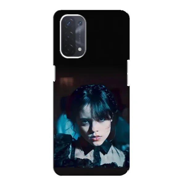 Чехол с принтом «взгляд Уэнздей» для OPPO A74 (5G) Чехол с принтом «взгляд Уэнздей» для OPPO A74 (5G)