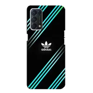Чохол з принтом «Адідас з полосами» для OPPO A74