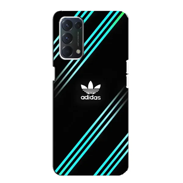 Чохол з принтом «Адідас з полосами» для OPPO A74 Чохол з принтом «Адідас з полосами» для OPPO A74